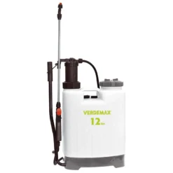 Verdemax 12L Mechanical Backpump Knapsack Sprayer | 4 Nozzles Included | 75cm Lance