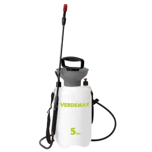 Verdemax 5L Professional Pressure Sprayer | 3 Bar Safety Valve | Fibreglass Lance